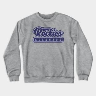 Colorado Rockies 01 Crewneck Sweatshirt